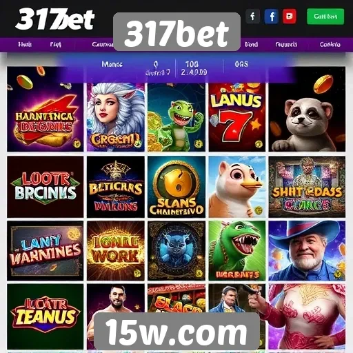 317bet oferece diversos jogos de cassino online